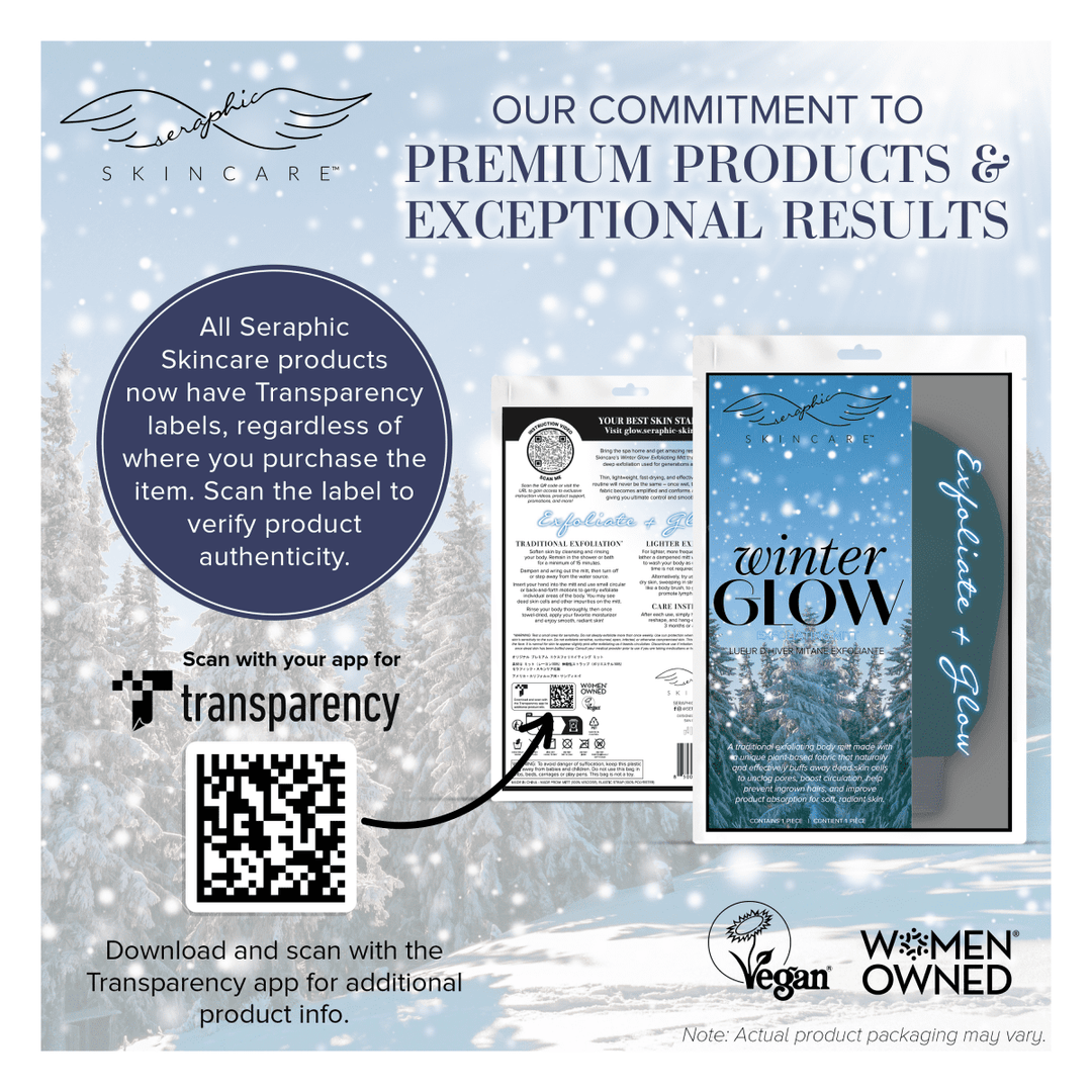 Winter Glow Exfoliating Mitt - Seraphic Skincare