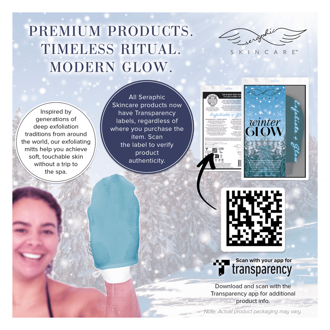 Winter Glow Exfoliating Mitt - Seraphic Skincare