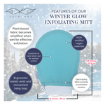 Cargar imagen en el visor de la Galería, Winter Glow Exfoliating Mitt - Seraphic Skincare
