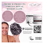 Load image into Gallery viewer, XL Premium Shower Pouf - Seraphic Skincare
